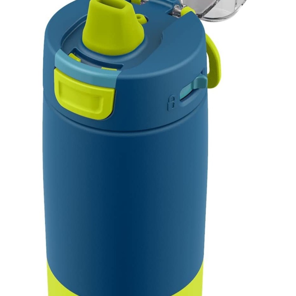 Ello Kids Colby 12oz Stainless Steel Insulated Water Bottle with Straw - Picture 3 of 6